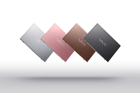 VAIO SX12（シルバー、ピンク、ブラウン、ブラック）