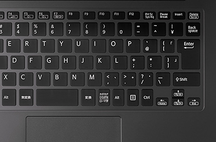 日本語配列（かな文字なし）キーボード