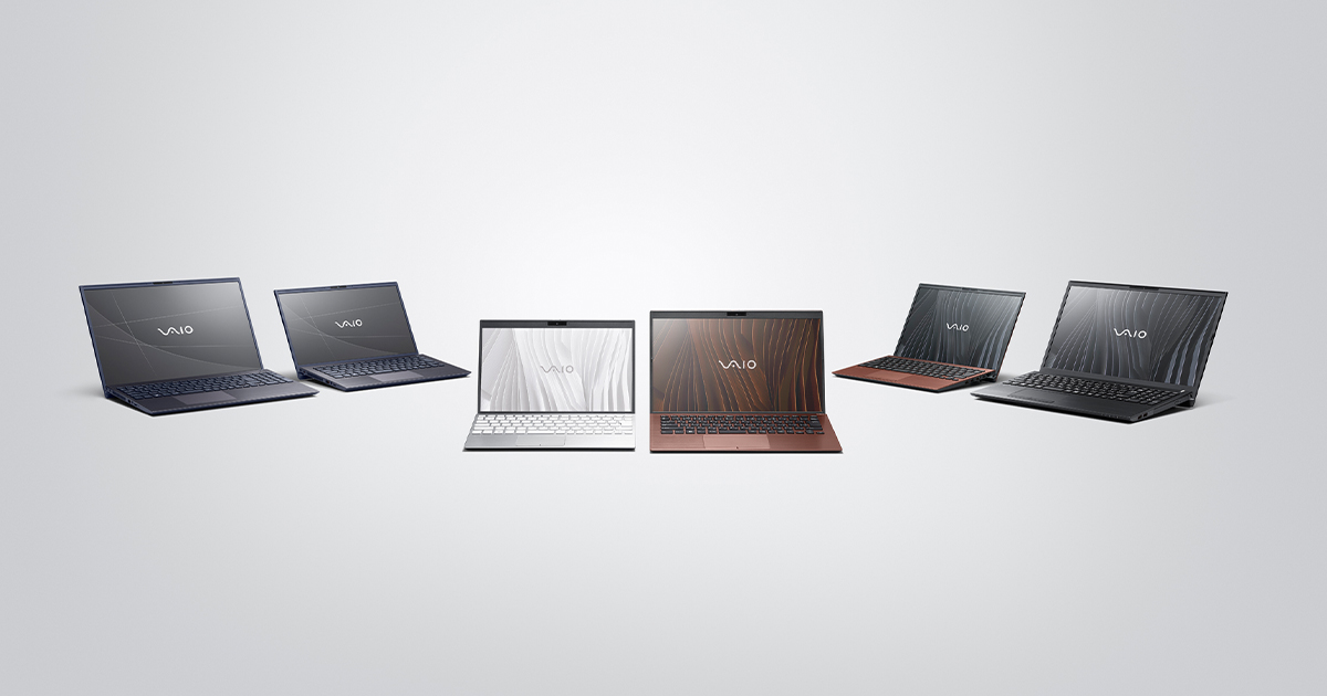 厳選機能を搭載したビジネスの「定番」PCなど、VAIOの最新ラインアップを展示