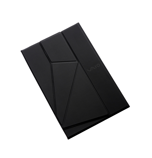 VAIO Vision+ 14/14Pの専用カバースタンドを約120g軽量化 